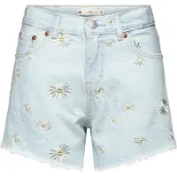 Levi's Jean 'DAISY' bleu clair / jaune pastel / blanc