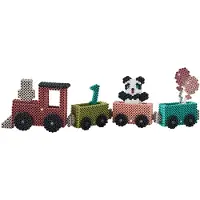 Hama Ensemble de perles Midi - Art - 3D - 6000 pces - Train d'An - - UneTaille - Perles