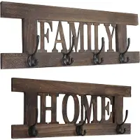 MCW Portemanteau mural -C60 Shabby (2 pièces)