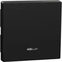 Merten MEG3320-0403 Bascule avec fenêtre de contrôle M-Pure noir/mat