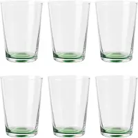 Broste Copenhagen Verres Hue 30cl vert olive lot de 6 pièces