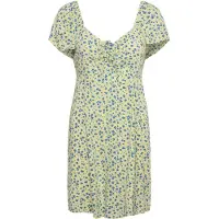 Rip Curl Surf Side Short Sleeve Short Dress Jaune M Femme