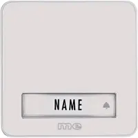 M-E Modern-Electronics Émetteur d'extension unifamiliale blanc (Funk, Radio 433 MHz)