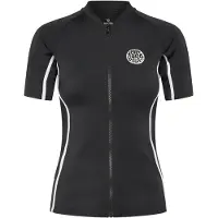 Rip Curl Classic Surf Short Sleeve Rash Guard Noir L Femme