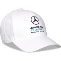 Adidas Mercedes-amg Petronas F1 Team Dna Baseball Cap Blanc 60 cm
