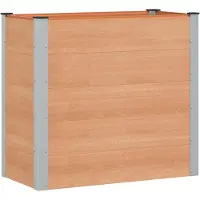 Syfax Jardinière surélevée Marron 100 x 50 x 91 cm