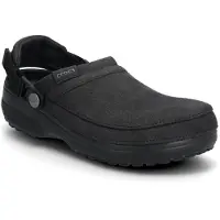 Crocs Sabots Classic Crafted Vegan Suede Cg femmes - Noir - 37 / 38