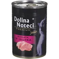 Dolina Noteci Premium Junior Aliments pour chatons riches en dinde 12x400 g