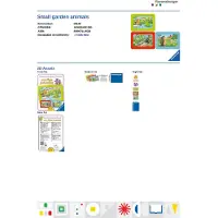 Ravensburger Petits animaux du jardin 05138