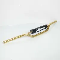 Kyoto Guidon Cross Or Et Mousse Noir Sifam Neuf Pour Moto Cross Enduro 50