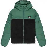Quiksilver Scaly Reversible Hoodie Vert 14 Years Garçon
