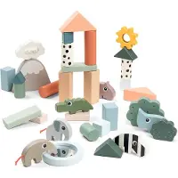 Done by Deer Blocs de Construction - 34 pces - Deer Friends - - UneTaille - Blocs de Construction
