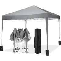 Sonstiges COBIZI Pavillon 3x3m Imperméable Stable Pop up Pavillon de jardin Tente à bière avec 4 sacs de sable