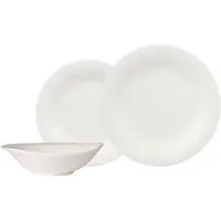 Villeroy & Boch J'aime. Ensemble de table Essential de , 18 pièces. Blanc EC, référence 1951148152, code EAN 4003686463110