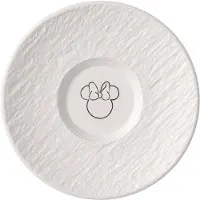 Villeroy Boch Kaffee-Untertasse Manufacture Rock blanc - Mickey Mouse, Soucoupe, Blanc
