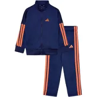 Adidas Survêtement 'Essentials' bleu foncé / orange clair