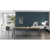 STONES Fauteuil Grace avec structure en polypropylène et piètement en métal, assise rembourrée en tissu jaune - Design contemporain