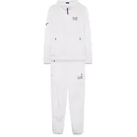 Emporio Armani pour homme. 8NPV08_PN4HZ Tennis Pro Tracksuit blanc (XL), Sport, Tennis/Padel, Multisport, Polyester, Manche longue