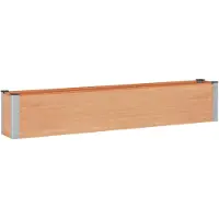 Syfax Jardinière surélevée Marron 200 x 30 x 36 cm