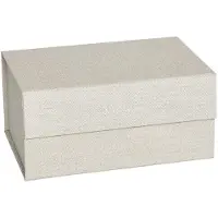 OYOY Boîtes de rangement L24 x W17 x H12 marron