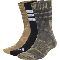 Adidas Chaussettes de sport 'Stonewash Crew 3 Pairs' gris foncé / kaki / noir / blanc