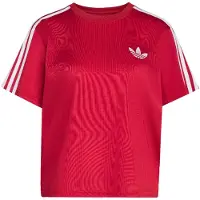 Adidas Firebird Femme - T-Shirts, Rouge - Taille 32 - Poly Mesh