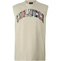 Carlo colucci T-Shirt 'Filippone' greige / lilas / homard / noir