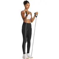 Adidas Soutien-gorge de sport 'Opt Ess' noir / blanc