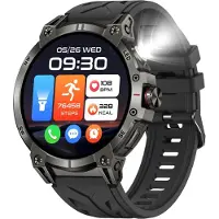 INF Montre Intelligente Multifonctionnelle - Suivi Santé et Activité - Lot de 1 Le noir