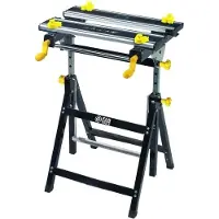 Far Tools Établi Pliant PRO WB 100SB, Plateau Alu Inclinable 80°, Hauteur Réglable, Charge Max 100 kg