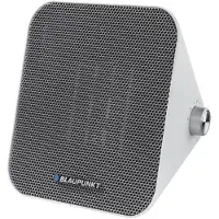 Blaupunkt Aérotherme PTC FHM501, 1500W, mode ventilateur, couleur blanche