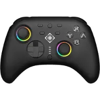 Deltaco Gaming GAM-198, manette de jeu, Nintendo Switch, Nintendo Switch 2, Nintendo Switch OLED, Android, PC, bouton Turbo, bouton Home, D-Pad, multicolore, filaire et sans fil, Bluetooth/USB