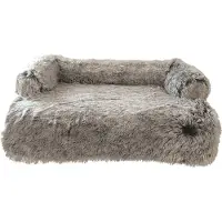 Nobby Canapé pour chien Nuru, 110 x 85 x 15 cm, Gris (Chien)