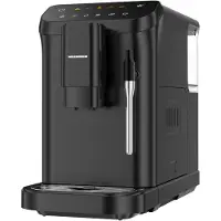 Heinner Espressor automat Buongiorno HEMA-D20DBK, 1350W, 20 bar, capacitate rezervor apa 1.5L, capacitate compartiment boabe 190g, Negru
