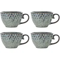 Bloomingville Ensemble de 4 tasses Katrina grises