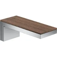 Hansgrohe Plaque 200 AXOR MYEDITION noyer américain (20 x 139 cm)
