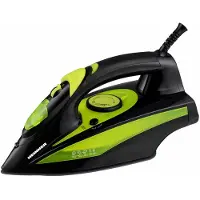 Heinner Fer à repasser Perform 6060, arrêt automatique, 2400 W, semelle en céramique, noir/vert