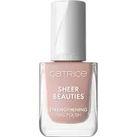 Catrice Sheer Beauties Strengthening Nail Polish Vernis À Ongles Fortifiant Teinte 060 Nudie Beautie 10.5 Ml