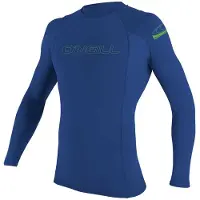 O'Neill Combinaison de protection Basic Skins, manches longues, couleur bleue, pour garçon, taille 14 ans, couleur bleue, taille 14 ans