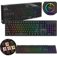Savio STYX Mechanical Keyboard Outemu Brown Hot Swap RGB