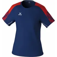 Erima Evo Star T-Shirt Femme - Marine / Rouge