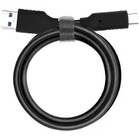 INF Câble USB vers Type-C 3.2 Noir 60W - Charge Rapide et Transfert de Données 2m