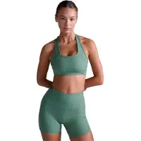 2XU Form Racerback Medium Impact Sports Bra Vert M Femme