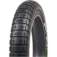 BRN Fat Bike Rally Protection 3 Mm 20´´ X 4.00 Rigid Urban Tyre Argenté 20´´ x 4.00