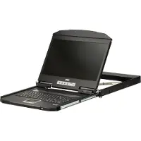 Aten CL3100NX SL Profondeur courte Console LCD Single Rail 18,5" (USB, VGA), layout SL
