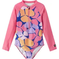 Reima Maillot de bain 'Aallot' saphir / violet / orange clair / rose