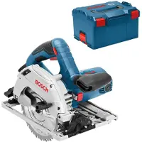 Bosch Scie circulaire portative GKS 55+ GCE avec L-Boxx 0601682101 Lame de scie de 165mm