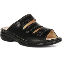 Finn Comfort Menorca-s En noir pour femmes - 7.5 UK - 41 EU - 10 US / Black