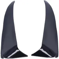 OEM Lèvre de pare-chocs arrière en deux parties pour Classe C W205 C180 C200 (transparent-noir)
