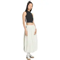 Adidas Balloon Long Skirt Femme - Jupes, Blanc - Taille M (38-40) - Poly Mesh